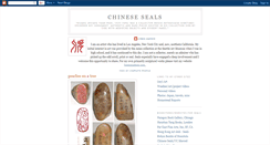 Desktop Screenshot of chineseseals.blogspot.com