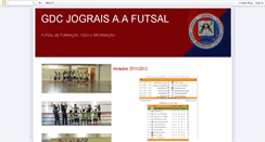 Desktop Screenshot of jograisantonioaleixofutsal.blogspot.com