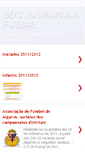 Mobile Screenshot of jograisantonioaleixofutsal.blogspot.com