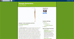 Desktop Screenshot of energia-geotermica-energia.blogspot.com