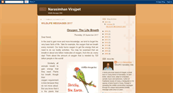 Desktop Screenshot of drsvnarasimhan.blogspot.com