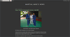 Desktop Screenshot of martial-mike.blogspot.com