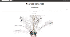 Desktop Screenshot of neurosesemiotica.blogspot.com