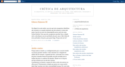 Desktop Screenshot of criticadearquitectura.blogspot.com