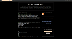 Desktop Screenshot of edmdthinktank.blogspot.com