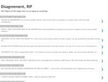 Tablet Screenshot of disagreement.blogspot.com
