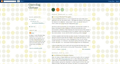 Desktop Screenshot of gluttonycontrol.blogspot.com