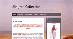 Desktop Screenshot of alhijrahcollection.blogspot.com