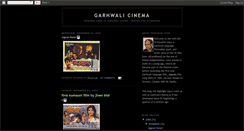 Desktop Screenshot of garhwalicinema.blogspot.com