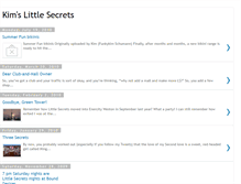 Tablet Screenshot of littleslsecrets.blogspot.com