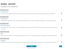 Tablet Screenshot of amberjennell.blogspot.com