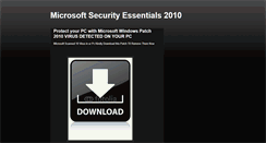 Desktop Screenshot of microsoft-patch2010.blogspot.com
