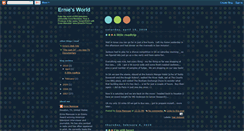 Desktop Screenshot of ernieontv.blogspot.com