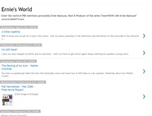 Tablet Screenshot of ernieontv.blogspot.com