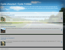 Tablet Screenshot of cyclo-choureut.blogspot.com