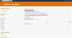 Desktop Screenshot of online-rezepte.blogspot.com