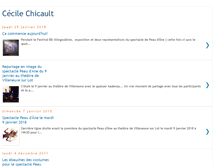 Tablet Screenshot of cecilechicault.blogspot.com