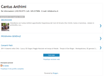 Tablet Screenshot of cantusanthimi.blogspot.com