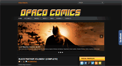 Desktop Screenshot of opacocomics.blogspot.com