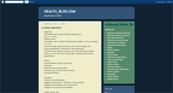 Desktop Screenshot of healthblogkejangdemam.blogspot.com