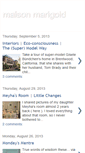 Mobile Screenshot of maisonmarigold.blogspot.com