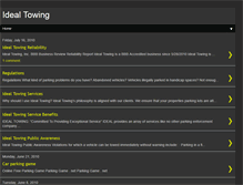 Tablet Screenshot of idealtowing.blogspot.com