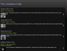 Tablet Screenshot of cauldroncafe.blogspot.com