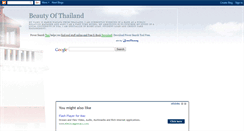 Desktop Screenshot of beautythai.blogspot.com