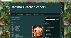 Desktop Screenshot of jacintaskitchencapers.blogspot.com