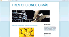 Desktop Screenshot of 3opcionesomas.blogspot.com