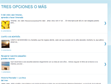 Tablet Screenshot of 3opcionesomas.blogspot.com