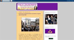 Desktop Screenshot of pldmujer.blogspot.com