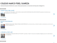 Tablet Screenshot of colegiomarcofidelsuarez6.blogspot.com