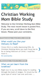 Mobile Screenshot of cwmbiblestudy.blogspot.com