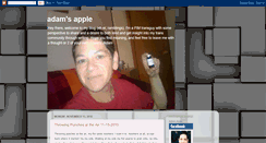 Desktop Screenshot of adamsapple831.blogspot.com