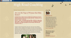Desktop Screenshot of highroadcoaching.blogspot.com