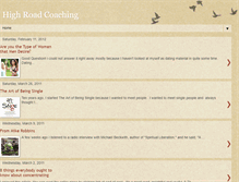 Tablet Screenshot of highroadcoaching.blogspot.com