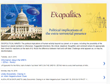 Tablet Screenshot of exopolitical-waves.blogspot.com