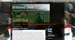 Desktop Screenshot of dhiblond.blogspot.com