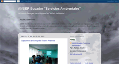 Desktop Screenshot of amserecuador.blogspot.com