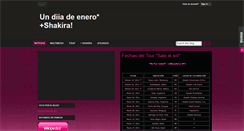 Desktop Screenshot of diadeenero29-shakira.blogspot.com