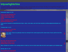 Tablet Screenshot of lightdestroysthedarkness.blogspot.com