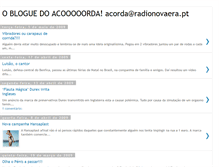 Tablet Screenshot of blogdoacorda.blogspot.com