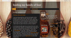 Desktop Screenshot of feedingmyfamilyoffive.blogspot.com