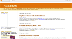 Desktop Screenshot of nakedbutts.blogspot.com