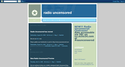 Desktop Screenshot of oauncensored.blogspot.com