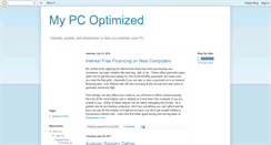 Desktop Screenshot of my-pc-optimized.blogspot.com
