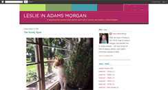 Desktop Screenshot of leslieinadamsmorgan.blogspot.com