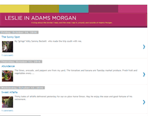 Tablet Screenshot of leslieinadamsmorgan.blogspot.com