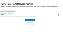 Tablet Screenshot of huntergreenmotorcyclehelmetq.blogspot.com